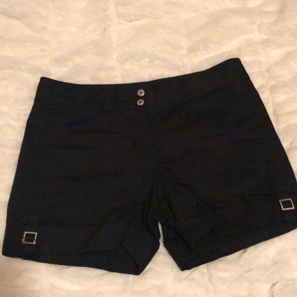 WHBM black shorts, size 8